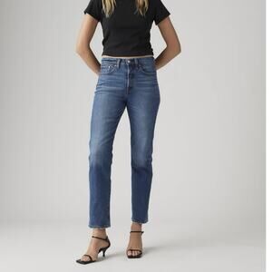 Levi Wedgie Straight Ankle Women’s Jeans Size 28